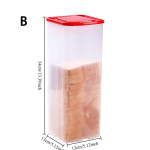 Plastikust leivakast tihenduskorgi ja alusega, leiva hoiukast, v&otilde;ileivaleiva hoiukast, pasta hoiukast, mitmevilja purk