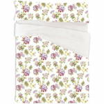 Parure de lit - Hosteline - 3 pi&egrave;ces - Rose - Multicolore - Lavable puhas