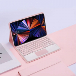 Lenovo Xiaoxin Pad Pro 12 7 2025 &uuml;mbris TB375FC puuteplaadi ja klaviatuuri kate Lenovo Idea Tab Pro tahvelarvuti &uuml;mbris Funda Teclado xiaoxin Pad 2024 11" roosa