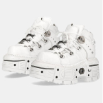 Moodsad paksude talladega punk kingad 2024 Uued Retro Vabaaja Moodsad Platvorm Punk Rock K&otilde;rged Kontsad Konks &Uuml;mar Varvas Naiste Kingad 37 white