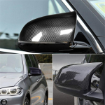 2X S&uuml;sinikkiust M Peeglikatted BMW X3 X5 X6 F25 F15 F16 jaoks