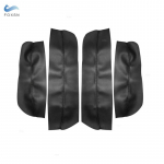 Pehmest nahast ukse k&auml;etoe kate Peugeot 3008 2011 2012 auto stiilis ukse k&auml;etoe paneeli nahakate must