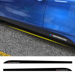 BMW F30 F31 F32 F33 F22 F23 F15 F85 F10 E60 E61 G30 E90 M Performance Logo kleebised k&uuml;ljeseelikule Vin&uuml;&uuml;lh&auml;&auml;lestus 221CM Matt
