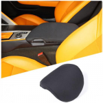Black Cloth Center Armrest Pad protect Cover Trim for Corvette C7 2014-