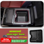 Autode panipaik Range Roverile 2013-2024 Siseosa k&auml;etoe korraldajad Range Rover Sport Vogue keskkonsooli korrastustaldrik 23-24 with fridge black