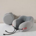 U-kujulised m&auml;luvahust kaelapadjad Pehme reisipadi massaaž kaelapadi magamislennuk padi emakakaela tervishoiu voodipesu 23X25X13.5CM