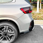Auto tagumise kaitseraua lipud, difuusorid, splitterid, tiivakesed, p&otilde;llekesed, spoilerid BMW X1 IX1 U11 M Sport + jaoks Gloss Black