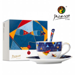Picasso 'Lendav' Keraamiline Tass ja Alustass Kingituskomplekt cup and saucer set