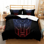 Kvaliteetne filmirobotiga voodipesukomplekt T-Transformersi tekikate komplekt teismelistele poistele Tekikate kingituseks lastele 100x135cm-2pcs