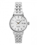 Seiko Presage Cocktail Teemantaktsentidega Roostevabast terasest H&otilde;bedane sihver Automaatne SRE017J1 Naiste k&auml;ekell h&otilde;be