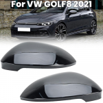 1 paar tahavaatepeegli katte korki VW GOLF 8 MK8 jaoks ilma s&otilde;iduraja hoidja avata. K&uuml;lgpeegli katte kork. Auto lisatarvikud. 1 Pair No Assist