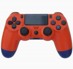 punane DualShock 4 juhtmevaba kontroller