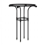 Must k&otilde;rgus 65CM ringi l&auml;bim&otilde;&otilde;t 25CM must