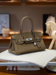 Kazilan &otilde;lakott Platinum Bag TOGO Ehtne Nahk Horisontaalne Platinum K&auml;ekott Moodne Naiste Kott 29cm