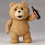 Film TED 2 10cm Karbis Ted Kaisukaru BJD Kuju Mudel M&auml;nguasjad