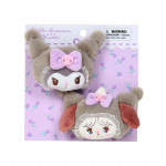 Sanrio Mikko Illustratsioonid Juukseklamber ja Vanused 3 ja 220051 Komplekt, Kuromi, Paremale vaatav Vasakule vaatav, &Uuml;les,