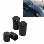Caches pour kit d&rsquo;amarrage 4-points - Harley-Davidson Touring 2009-2025 - Noir - Fixation magn&eacute;tique - Compatible OEM must