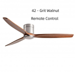 42-60 Kaubanduslik LagiVentilaator Moodne Stiil T&auml;ispuidust Labad Elektriline Ventilaator Vaikne Villa Hotelli Dekoratsiooniventilaator Remote Control