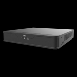 Uniview NVR301-04D3-DT 1-pesaga 4-kanaliline H.265 NVR CN pistikuga (adapter kaasas)