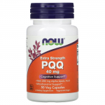 NOW Foods, Ekstra Tugevusega PQQ, 40 mg, 50 Taimset Kapslit