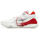 Li Ning Speed 8 Premium Textile, TPU Cushioning Slip Resistant Abrasion Resistant Low top Light Foam Basketball Shoes ABAU111-1 47.5