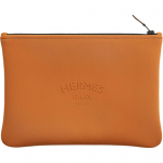 Hermes Maillon Marine Neobain 28 Reljeefne logo Nailonist hoiukott Keskmine Unisex kotid Oranž H103896M03 Box Included