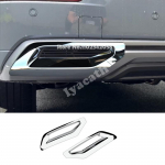 Mitsubishi Outlander 2025 2026 jaoks ABS kroommust Tagumine kaitseraud tagumine udutulede lambi dekoratiivraam v&auml;ljalasketoru &otilde;huava viimistlus ABS chrome