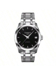 Tissot women's watch, mechanical movement, 100m water resistance, stainless steel strap, model T035.207.11.051.00 must