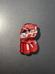 Moodne Q versioon Ferrari Leclerc 16/44 K&uuml;lmkapimagnet 2025 Uus F1 Superauto Magnetiline V&otilde;idus&otilde;idu Kleebis Loov Kaunistus