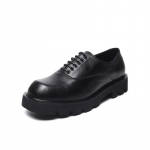 Meeste ruudukujuline nina Jaapani Korea t&auml;navamoe br&auml;ndi Moodsad vabaaja nahast kingad Meeste &auml;ri kontorisse s&otilde;itmiseks Pulmakleit Nahast king 38 must