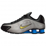 Nike Shox R4 Brasiilia Meeste Tossud Must Canaray-Metallic-Pewter-Light-Photo-Blue-White IO8134-001 38.5