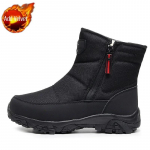 Meeste lumesaapad platvorm soojad k&uuml;lmakindlad v&auml;ljas matkamine meeste talvesaapad veekindlad puuvillased saapad originaalpakkumised vabaaja mood 39