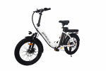 AVAKA BZ20 PLUS T&auml;iskasvanute elektriratas kodararatastega 500W mootor 48V18.2Ah aku 120kg maksimaalne kandev&otilde;ime linna- ja igap&auml;evaseks s&otilde;itmiseks valge