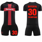 2023-24 Bayer Leverkuseni kodus&auml;rk #10 Wirtz #30 Frimpong Jalgpallis&auml;rgid XXL