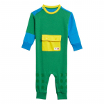 Adidas x LEGO/, T&uuml;drukute ja poiste kombinesoon Roheline Imik ja V&auml;ikelaps GN6697 86