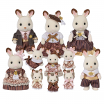 Sylvanian Families Nukk &Scaron;okolaadij&auml;neste Perekond Juubelikomplekt ST Mark Ajastu Komplekt (C-74) - Sertifitseeritud, 3+, M&auml;nguasi, Nukumaja, Co., Ltd.