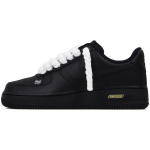 Nike Air Force 1 Abrasion Resistant Abrasion Resistant Low top Skateboard Shoes Unisex Black White CW2288-001(Team91- ) 42 black