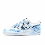 Nike Court Vision 1 Sinine T&auml;ht Fantasia Kulumiskindel Hingav Madalad Tennise- ja Rula Kingad Unisex Hele Sinine DH2987-110(Team309-) 40