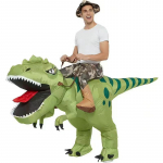 Lapse ja vanema dinosaurus t&auml;ispuhutav kost&uuml;&uuml;m - Naljakas T-Rex Jooksva draakoni riietus Child 80-120cm