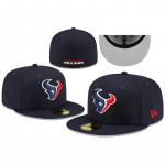 Houston Texans New Era 59FIFTY kinniseotav m&uuml;ts, tuminine sinine lame nokaga NFL meeskonna pesapallim&uuml;ts f&auml;nnidele one size