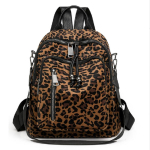 2025 Uus Mood Leopard Pehme Nahk Reisi Seljakotid Naiste Suure Mahutavusega &Otilde;lakotid K&auml;ekotid Koolikott Crossbody Seljakott W30CMXH32CM leopard