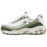 Skechers DLites 1.0 Moodsad Mugavad Vastupidavad Madalad Isa Kingad Naiste toss Valge Roheline 150555-LTGR 39.5 gray
