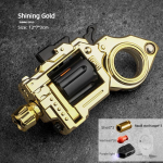 EDC Fidget M&auml;nguasi Sulamist Revolveri S&otilde;rmus P&uuml;stol L&otilde;bus Laskmine Stressi Leevendus Mini Metallist Kollektsioneeritav P&uuml;stolimudel Fidget Spinner Poiste Kingitused kuld