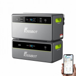 Balkonielektrijaam - FOSSiBOT - FBP1200 - 3916Wh - Laiendatav LiFePO4 aku, Balkonile/Telkimiseks/Matkaautosse