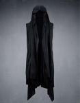 &Ouml;&ouml;klubi meeste hip hop punk pikk vest linane varrukateta s&auml;rk keep mees gooti stiil streetwear vest laulja lavakardigan kost&uuml;&uuml;m One Size must