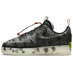 Nike Air Force 1 Experimental Halloween Unisex Madalad Rula Kingad Must Oranž DC8904-001 40.5