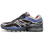 Saucony ProGrid Omni 9 Pehmed Mugavad S&uuml;nteetilisest Nahast Kangast Jooksukingad Unisex Jooksukingad V&auml;rviline-H&otilde;bedane S101245-1014 42.5 black