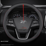 BDW1 Auto nahast roolikatte Hyundai i20 i30 Elantra KONA N Line 2013 - 2019 2020 2021 2022 2023 2024 2025 Tarvikud