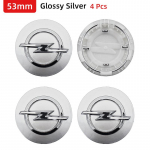 4 tk 53mm 100mm 110mm Auto rattakeskuse katte embleem Opel Insignia Astra J F Antara Meriva Zafira Corsa Vectra OPC jaoks