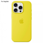Kaitse&uuml;mbris iPhone 16 Pro jaoks Magsafe'iga Vedel silikoonist telefoni tagakaas induktsiooniga Popover funktsiooniga_fosm must